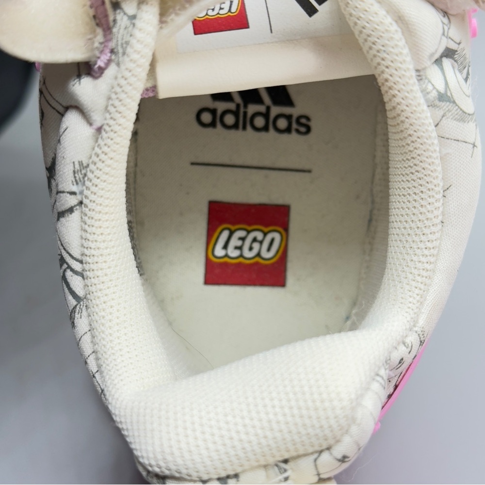 Adidas x LEGO Racer TR EL Shoes Girls Size 4 - Picture 7 of 9